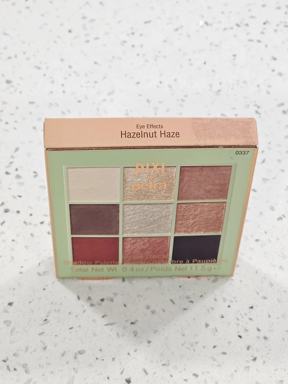 Pixi by Petra Warm Toned Eyeshadow Palette – Peach, Coral & Gold Shades